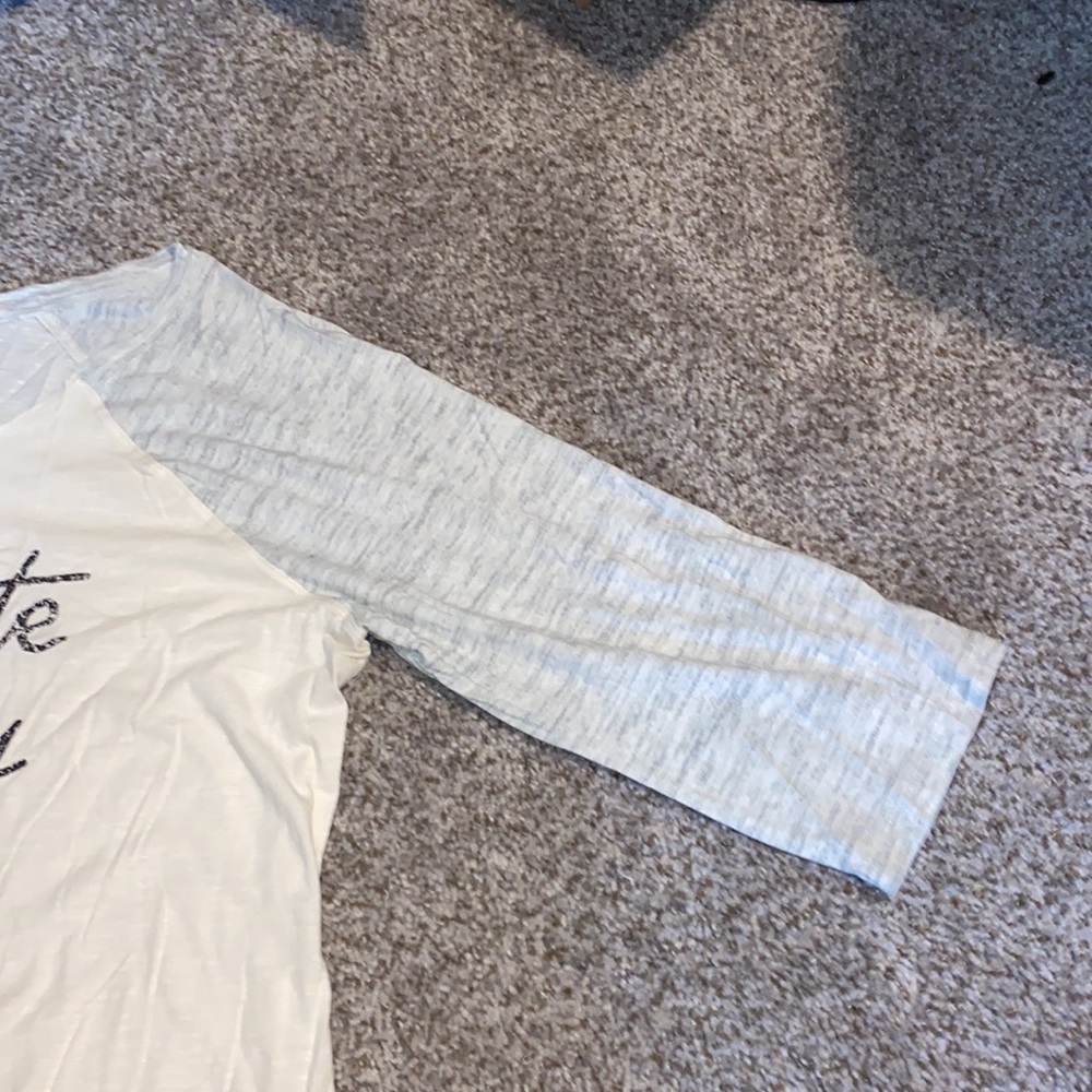 Maurices size large Chocolate I luv u shirt - Picture 3 of 6